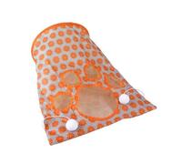 Xbsduih 4 Tunnel pour Chats de Style pour Chats d'Intérieur, Jouet de Tunnel pour Chats domestiques, Sac de Perceuse Interactive Pliable pour Chats Facile à installer