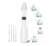 Xbsduih 5 Puissance d'Aspiration, 4 Sondes USB Rechargeable Kit Aspirateur pour Points Noirs - Nettoyant pour Pores du Visage