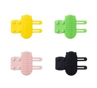 Xbsduih 8 pièces réglables pour chats, pour griffer les coins des chats, peigne de massage automatique en silicone pour pieds de table pour chats