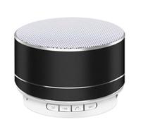 Xbsduih A10 Mini Haut-parleur Bluetooth Portable Extérieure Cannon Subwoofer Sound Box Support TF Card Noir
