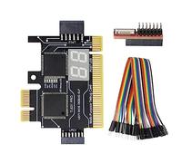 Xbsduih Analyseur 1 Pièce LPC Débogage Carte PCI PCI-e Post Test Kit Carte Mère Diagnostic Carte Mère J04 PC+Metal