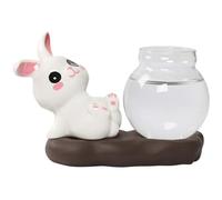 Xbsduih B Cartoon Mignon Pot de Fleurs Hydroponique en Verre Transparent Composition de Fleurs Pots pour Plantes Pot pour Plantes pour la Décoration de la Maison