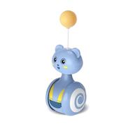 Xbsduih Blue Cats - Balançoire jouet chaton interactif équilibre voiture Chase jouet produit pour animaux domestiques, ballon haute gualité