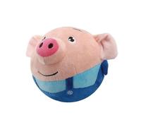 Xbsduih Boule de jouet électronique pour chiens, boules rebondissantes pour animaux domestiques, jouets interactifs pour poupées en peluche pour chiens C