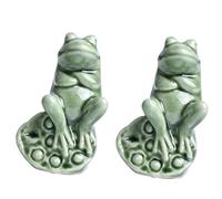 Xbsduih Capuchons de boulon pour WC, cache-boulons pour WC en céramique, mignon pour salle de bain, pièces de rechange pour WC faciles à installer, 2 pièces B