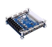 Xbsduih Carte Breakout Alimentation ATX 20/24 Pin Carte Adaptateur Alimentation Châssis de Bureau de Charge USB 5V/2A, B 1 Pièce