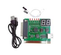 Xbsduih Carte De Diagnostic Carte Mère Ordinateur PC 2 Chiffres Bit USB PCI LCD Affichage Code Erreur Testeur PCB