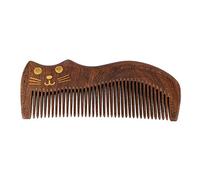 Xbsduih Cartoon Massage 100% Natural Hand Golden Sandal Comb Comb Healthy Hair Comb Pocket