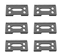 Xbsduih Coupeur de rechange en céramique avec en céramique de 6 pièces, coupe de rechange avec en céramique un 28 dents Clipper un 2 trous, noir