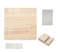 Xbsduih Ensemble de table pour tricot au crochet, kit pour carrés faits à la main, ensemble de verrouillage à tricoter, cadeaux pour tricot au crochet.
