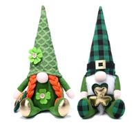 Xbsduih Gnomes Décoratifs pour la Saint Patrick, Gnomes en Peluche pour la Maison, Décorations pour la Saint Patrick, Gnomes avec, Cadeaux pour la Saint Patrick.