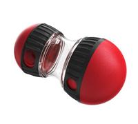Xbsduih Jouet pour chiens Slow Food jouet avec mangeoire lente, jouet rotatif qui fuit, super balle, puzzle pour chien, rouge