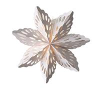 Xbsduih Lanterne en forme de papier à LED écologique - Décorations de Noël Fées Décoration pour Vitrines Pendentif C