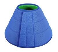 Xbsduih Lot de 1 colliers de protection pour blessures en tissu bleu pour animaux de compagnie XL