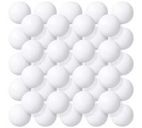 Xbsduih Lot de 300 boules de pong, boules de pong, 40 mm, boules de pong, rebondissantes, boules de pong, blanc
