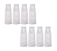 Xbsduih Lot de 8 paquets de chaussettes filtrantes, 200 micromètres, pour aquarium/aquarium salin, étang, pour/trop-plein