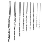 Xbsduih Lot de fraises HSS extra longues 2 mm 2,5 mm 3 mm 4 mm 5 mm 6 mm