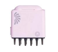 Xbsduih Massage Portable pour les Cheveux Traitement des Cheveux avec de l'Huile Scalpo Électrique Médecine Applicateur pour Cuir Chevelu Peigne Liquide Installation Facile (Rose)