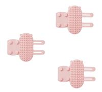 Xbsduih Massage pour gratter les chats, planche à gratter les chats, jouets pour animaux de compagnie, rayures en silicone, sangle pour les jambes de table, jouet pour chats rose