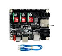 Xbsduih MKS DLC32 V2.1 Carte mère pour Graveur 32 Bit Contrôleur WiFi ESP32 Hors ligne pour Machine de gravure CNC