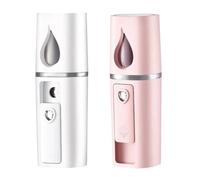 Xbsduih Nano Nébuliseur Refroidisseur Humidificateur USB Rechargeable Hydratant Nébuliseur Beauté Soins De La Peau