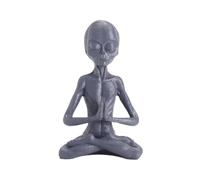 Xbsduih Ornements de bureau étrangers, Statue pour le yoga et la méditation, Ornement pour étagère ou jardin Facile à utiliser.