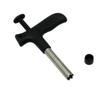 Xbsduih Outil pour ouvrir la noix de coco en acier inoxydable, outil pour percer la paille, sûr et facile à ouvrir, petit et durable, facile à installer