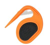Xbsduih Peigne pour animaux de compagnie pour chiens toilettage chats enlèvement de chiots produits de soins pour animaux de compagnie orange