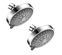 Xbsduih Pommeau de douche haute pression 2 pièces avec joint sphérique pivotant réglable