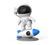 Xbsduih Projecteur Galaxy Star 4K HD, projecteur Galaxy astronaute pour chambre à coucher, lumière de nuit, cadeaux pour enfants et adultes, facile à utiliser