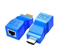 Xbsduih Réseau à partir d'un RJ45 Répéteur 2 PC Extender Émetteur et Réseau de Réception