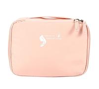 Xbsduih Sac Cosmétique Sac de Rangement Carré Sac de Lavage Portable Sac Cosmétique de Voyage Rose