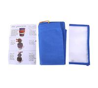 Xbsduih Sachet de 5 de Hash de Kit Extracteur de Glace avec Écran de Pressage (Bleu 220 Micromètres Hash Bag + Appuyer sur l'écran)