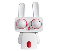 Xbsduih Sculptures de Lapins avec Yeux en Résine Statue de Lapin de Figurines pour Maison, Bureau, Chambre A