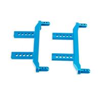 Xbsduih Support de Corps Avant et Arrière en Alliage D'aluminium pour SCY 1/16 16101 16102 16103 16101PRO RC Pièces de Mise à niveau de Voiture Pièces de Rechange Bleu