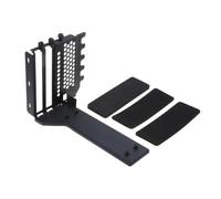 Xbsduih Support vertical universel pour GPU Riser ATX Matx support de direction pour carte graphique VGA pour cartes graphiques 3090, 4090 résistant facile à installer facile à utiliser Noir