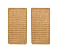 Xbsduih Tapis Anti-rayures pour Chats en 2 Parties Tapis Anti-rayures pour Chats en Sisal Tapis Anti-rayures pour Chats avec Ruban Adhésif Tapis Anti-rayures pour Chats 50 X 25