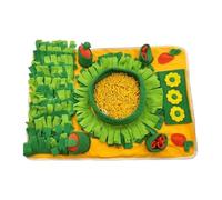 Xbsduih Tapis de pelouse pour chien, jouet puzzle interactif durable, tapis de prison parfait pour chiens de race moyenne, tapis d'alimentation lente, facile à installer
