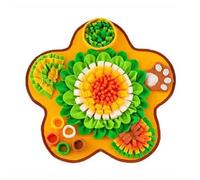 Xbsduih Tapis olfactif multifonctionnel pour l'alimentation du chien - tapis d'alimentation du chien - pour chien avec pupsicles - jeux pour chiens - distributeur de collations