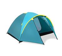 XBSXP Grande Tente de Plage Pop Up Camping abri Solaire tentes de Soleil Portables en Plein air cabane Automatique 3-4 Personnes Anti UV Ombre (Piscine)