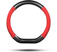 XBTGHWMZ Couvre Volant Voiture pour Renault Twingo III Life Zen Intens Vibes 2014-2022,Respirant et Antidérapant,Couvre Volant Souple Cuir Accessoires Auto Decoration Interieur,Black2
