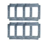 XBTNCYFE Lot De 6 Chiffons De Nettoyage for Serpillère, Chiffon De Nettoyage for Décontamination. Compatible avec LIECTROUX YW509. Robot Nettoyeur De Vitres