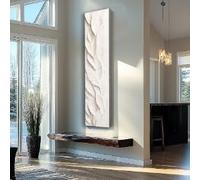 XBTYKPB Art mural long et étroit, art mural vertical allongé, grandes affiches verticales (peinture, impression, toile ou encadrée [40 x 120 cm/sans cadre])