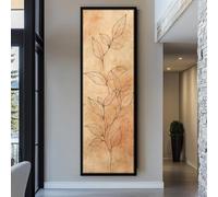 XBTYKPB Tableau vertical allongé, grande toile étroite pour salle à manger, salon ou chambre, affiche murale (40 x 120 cm/sans cadre)