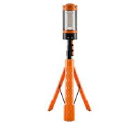 xCampinglampe wiederaufladbar LED Arbeitslampe tragbar dimmbares Outdoor Licht wasserdichte Taschenlampe tragbare Werkstattlampe Campinglicht mit Stativ Notlicht für Garage tragbares Arbeitslicht Powe