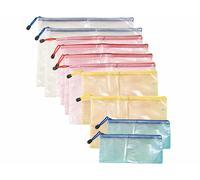 XCase 10 pochettes avec fermeture à glissière