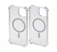 XCase 2 coques transparentes compatibles MagSafe pour iPhone 15