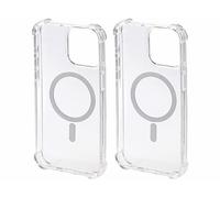 XCase 2 coques transparentes compatibles MagSafe pour iPhone 15 Pro Max