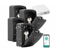 XCase 4 boîtes à clés connectées SAF-200.app avec passerelle wifi