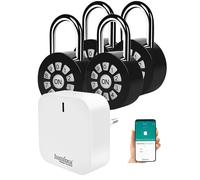 XCase 4 cadenas connectés et intelligents à code avec passerelle réseau